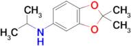 n-Isopropyl-2,2-dimethylbenzo[d][1,3]dioxol-5-amine