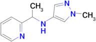 1-Methyl-N-(1-(pyridin-2-yl)ethyl)-1h-pyrazol-4-amine