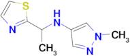 1-Methyl-N-(1-(thiazol-2-yl)ethyl)-1h-pyrazol-4-amine