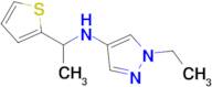 1-Ethyl-N-(1-(thiophen-2-yl)ethyl)-1h-pyrazol-4-amine