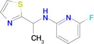 6-Fluoro-N-(1-(thiazol-2-yl)ethyl)pyridin-2-amine