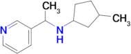 3-Methyl-N-(1-(pyridin-3-yl)ethyl)cyclopentan-1-amine