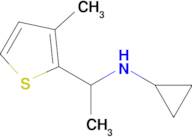 n-(1-(3-Methylthiophen-2-yl)ethyl)cyclopropanamine