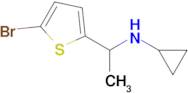 n-(1-(5-Bromothiophen-2-yl)ethyl)cyclopropanamine