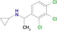 n-(1-(2,3,4-Trichlorophenyl)ethyl)cyclopropanamine