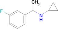 n-(1-(3-Fluorophenyl)ethyl)cyclopropanamine