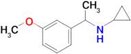 n-(1-(3-Methoxyphenyl)ethyl)cyclopropanamine