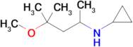 n-(4-Methoxy-4-methylpentan-2-yl)cyclopropanamine