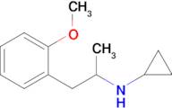 n-(1-(2-Methoxyphenyl)propan-2-yl)cyclopropanamine