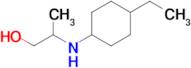 2-((4-Ethylcyclohexyl)amino)propan-1-ol