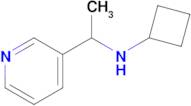 n-(1-(Pyridin-3-yl)ethyl)cyclobutanamine