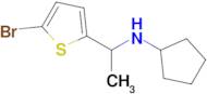 n-(1-(5-Bromothiophen-2-yl)ethyl)cyclopentanamine