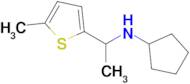 n-(1-(5-Methylthiophen-2-yl)ethyl)cyclopentanamine