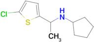 n-(1-(5-Chlorothiophen-2-yl)ethyl)cyclopentanamine