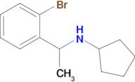 n-(1-(2-Bromophenyl)ethyl)cyclopentanamine