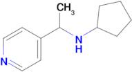 n-(1-(Pyridin-4-yl)ethyl)cyclopentanamine