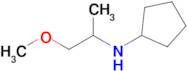 n-(1-Methoxypropan-2-yl)cyclopentanamine