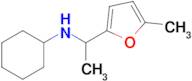 n-(1-(5-Methylfuran-2-yl)ethyl)cyclohexanamine