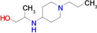 2-((1-Propylpiperidin-4-yl)amino)propan-1-ol