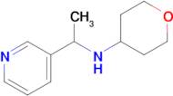 n-(1-(Pyridin-3-yl)ethyl)tetrahydro-2h-pyran-4-amine