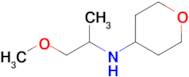 n-(1-Methoxypropan-2-yl)tetrahydro-2h-pyran-4-amine