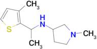 1-Methyl-N-(1-(3-methylthiophen-2-yl)ethyl)pyrrolidin-3-amine