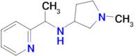 1-Methyl-N-(1-(pyridin-2-yl)ethyl)pyrrolidin-3-amine