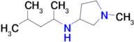 1-Methyl-N-(4-methylpentan-2-yl)pyrrolidin-3-amine