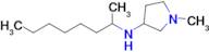 1-Methyl-N-(octan-2-yl)pyrrolidin-3-amine