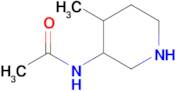 n-(4-Methylpiperidin-3-yl)acetamide