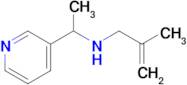 2-Methyl-N-(1-(pyridin-3-yl)ethyl)prop-2-en-1-amine