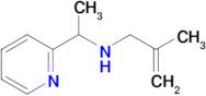 2-Methyl-N-(1-(pyridin-2-yl)ethyl)prop-2-en-1-amine