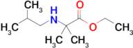 Ethyl 2-(isobutylamino)-2-methylpropanoate