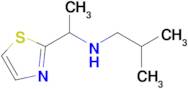 2-Methyl-N-(1-(thiazol-2-yl)ethyl)propan-1-amine