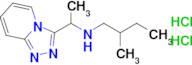 n-(1-([1,2,4]triazolo[4,3-a]pyridin-3-yl)ethyl)-2-methylbutan-1-amine dihydrochloride