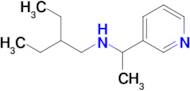 2-Ethyl-N-(1-(pyridin-3-yl)ethyl)butan-1-amine