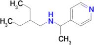 2-Ethyl-N-(1-(pyridin-4-yl)ethyl)butan-1-amine
