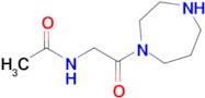 n-(2-(1,4-Diazepan-1-yl)-2-oxoethyl)acetamide