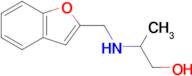 2-((Benzofuran-2-ylmethyl)amino)propan-1-ol