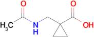 1-(Acetamidomethyl)cyclopropane-1-carboxylic acid