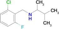 n-(2-Chloro-6-fluorobenzyl)-3-methylbutan-2-amine