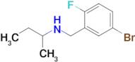 n-(5-Bromo-2-fluorobenzyl)butan-2-amine