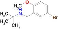 n-(5-Bromo-2-methoxybenzyl)-2-methylpropan-2-amine