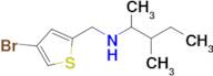 n-((4-Bromothiophen-2-yl)methyl)-3-methylpentan-2-amine