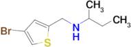 n-((4-Bromothiophen-2-yl)methyl)butan-2-amine