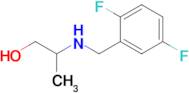 2-((2,5-Difluorobenzyl)amino)propan-1-ol