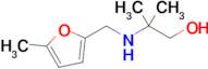 2-Methyl-2-(((5-methylfuran-2-yl)methyl)amino)propan-1-ol