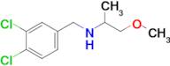 n-(3,4-Dichlorobenzyl)-1-methoxypropan-2-amine