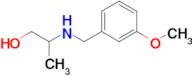 2-((3-Methoxybenzyl)amino)propan-1-ol