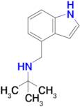 n-((1h-Indol-4-yl)methyl)-2-methylpropan-2-amine